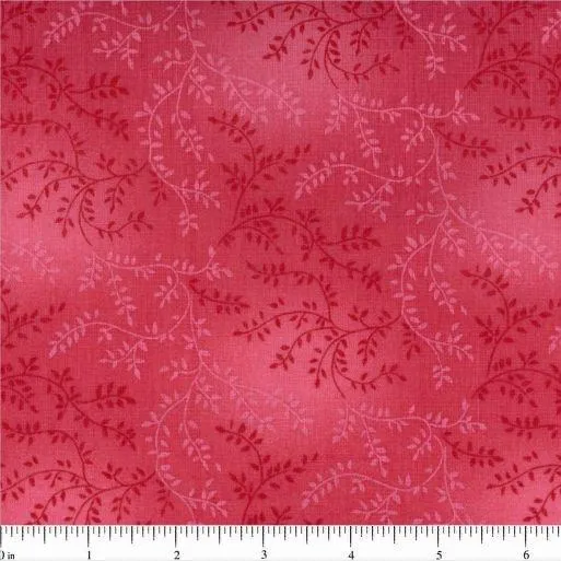 108" Vine Quilt Backing Fabric - Pink