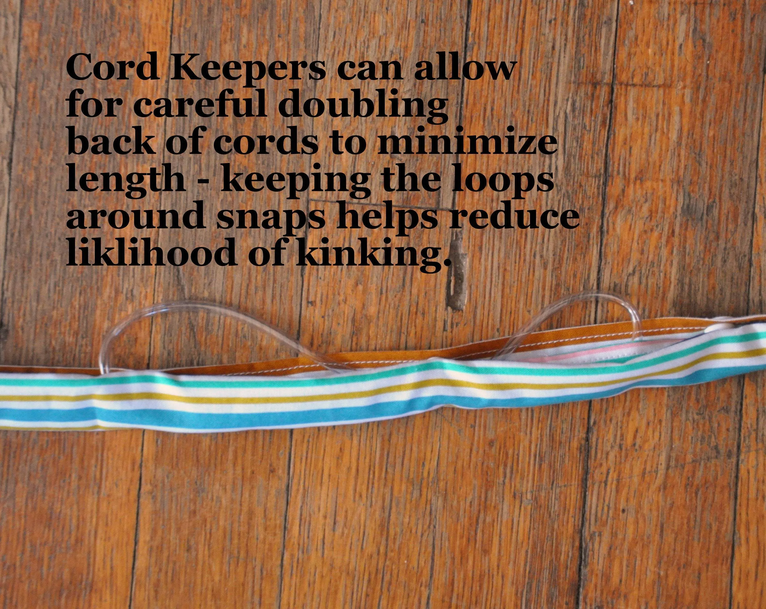 72" Superhero Cord Keeper.  Ready to Ship.