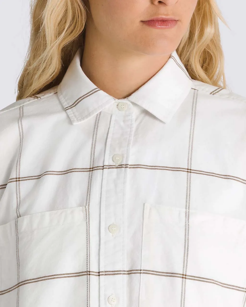 Antica Boxy Long Sleeve Shirt - Marshmallow