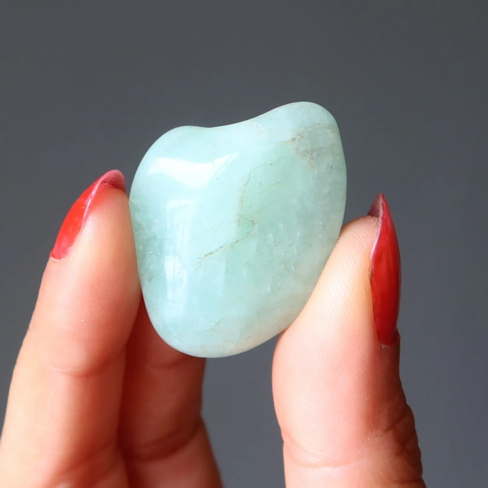 Aquamarine Tumbled Stones Paradise Blue-Green