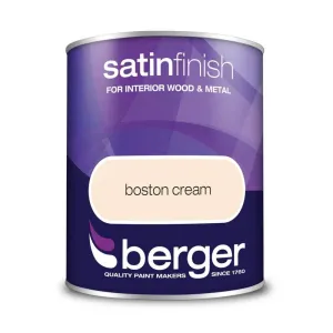 Berger Satin Paint 750ml - Boston Cream