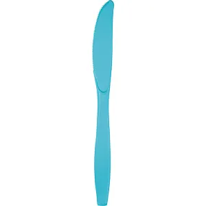 Bermuda Blue Plastic Knives (50/Pkg)