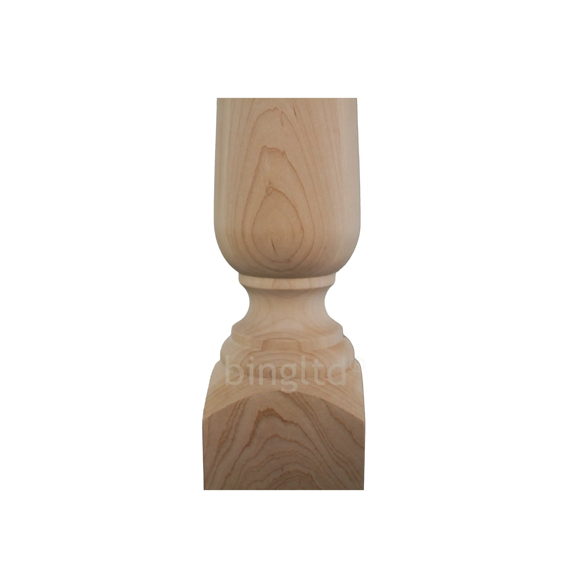 bingltd - 3.5" x 3.8" x 35.3" Victorian Kitchen Post (K026-RW-UNF)