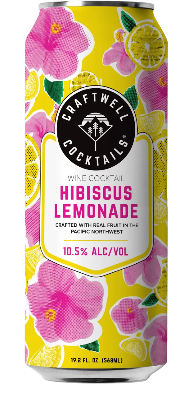 Can 19.2oz - Craftwell - Hibiscus Lemonade