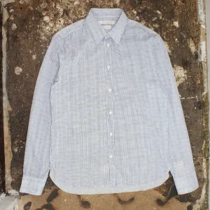 Casual Shirt With Vintage Inspired Striped Print