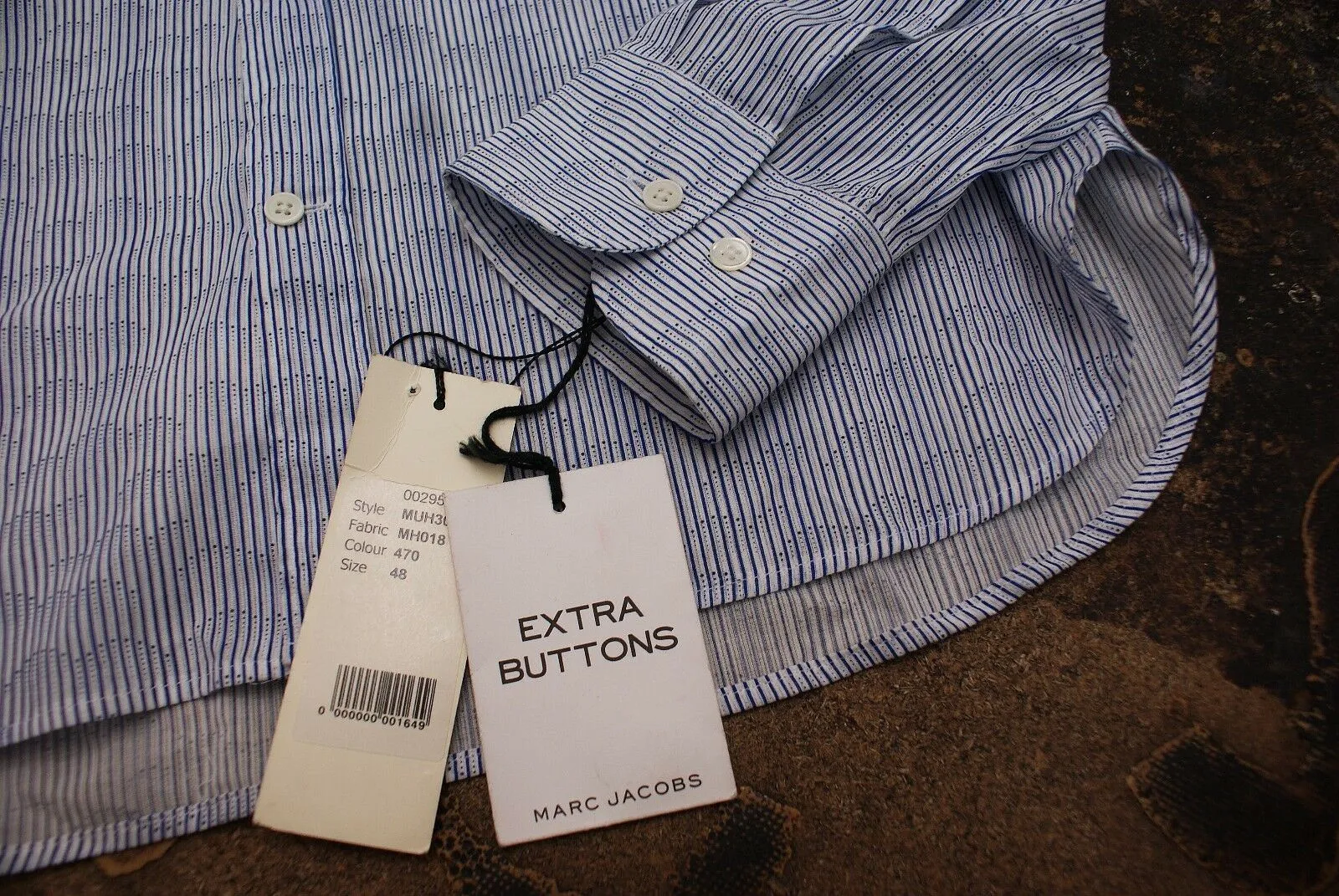 Casual Shirt With Vintage Inspired Striped Print