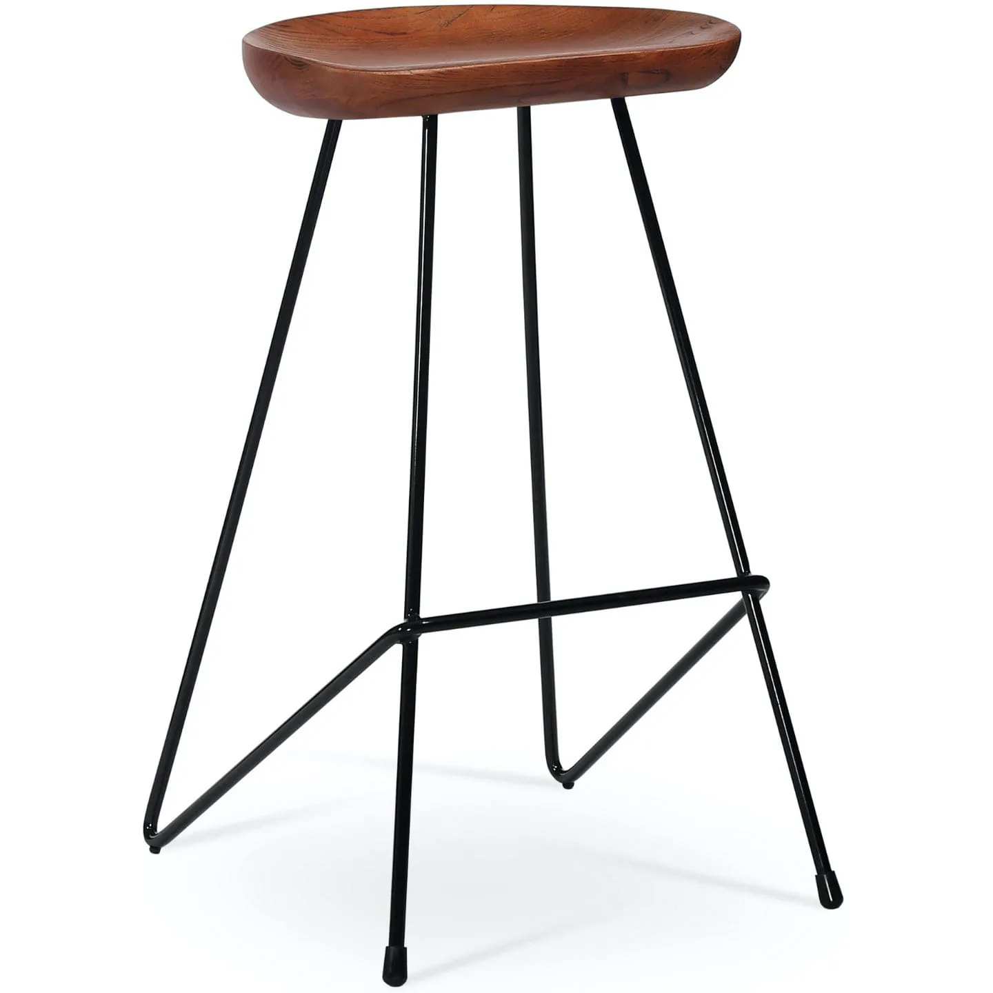 Cattelan Black Metal Counter Top Stools Antique