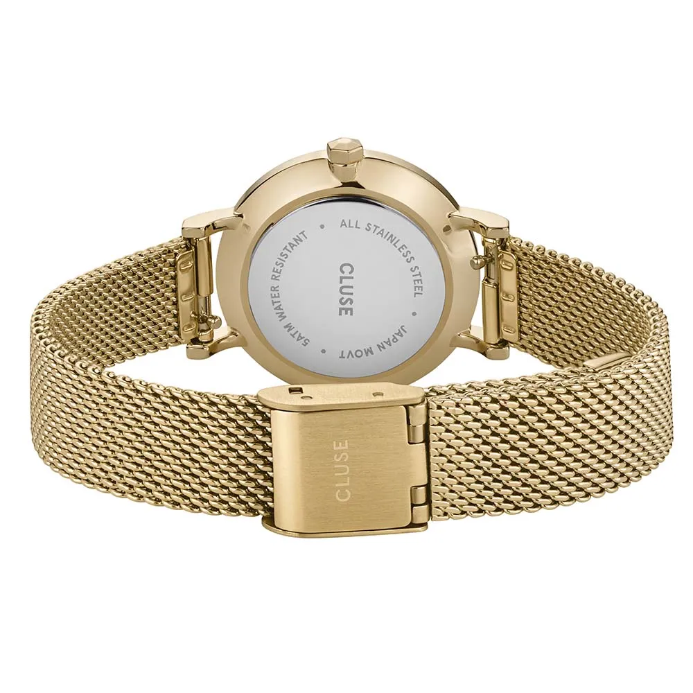 Cluse CW0101211001 Gold Tone Mesh Womens Watch