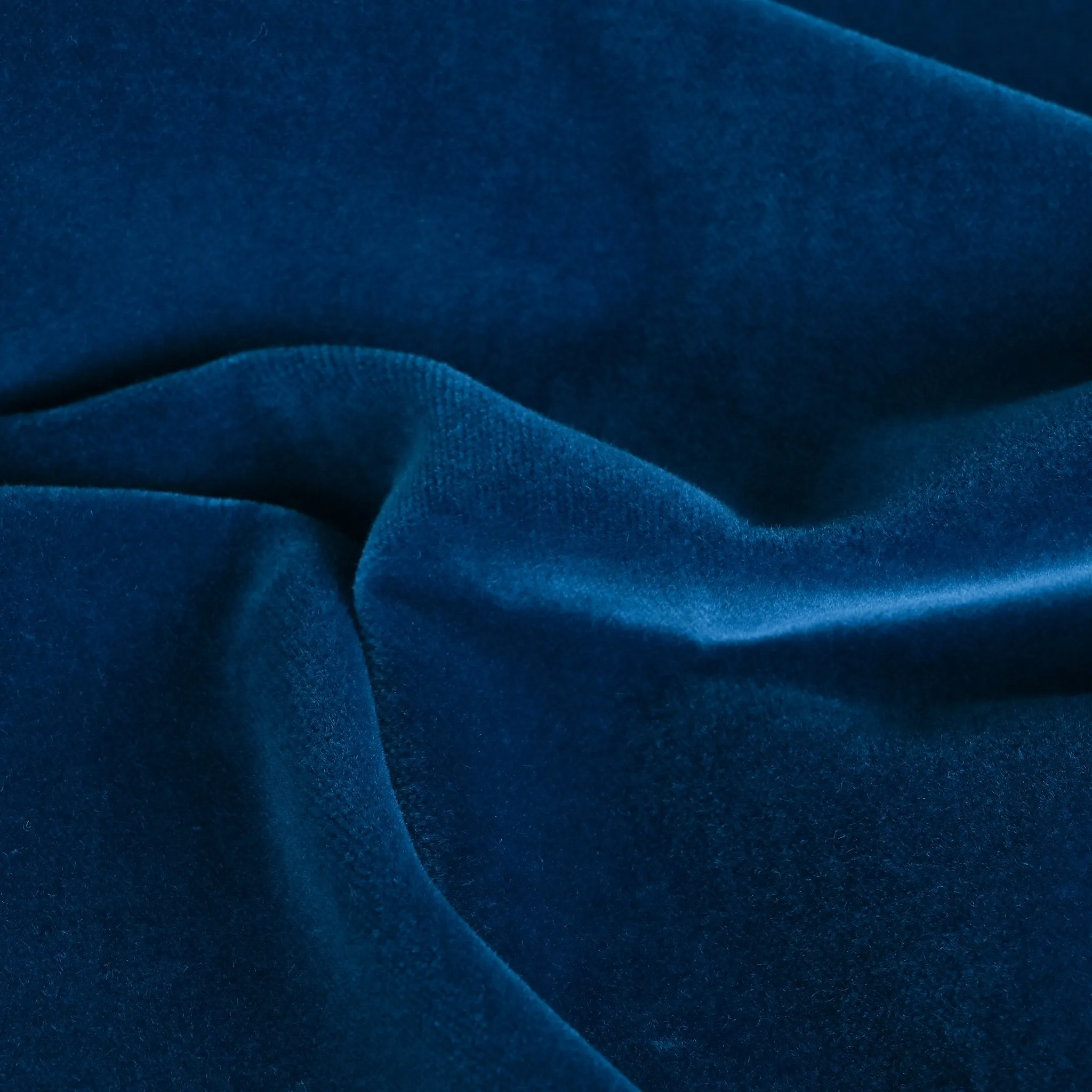 Cobalt Blue Velvet Fabric 6314