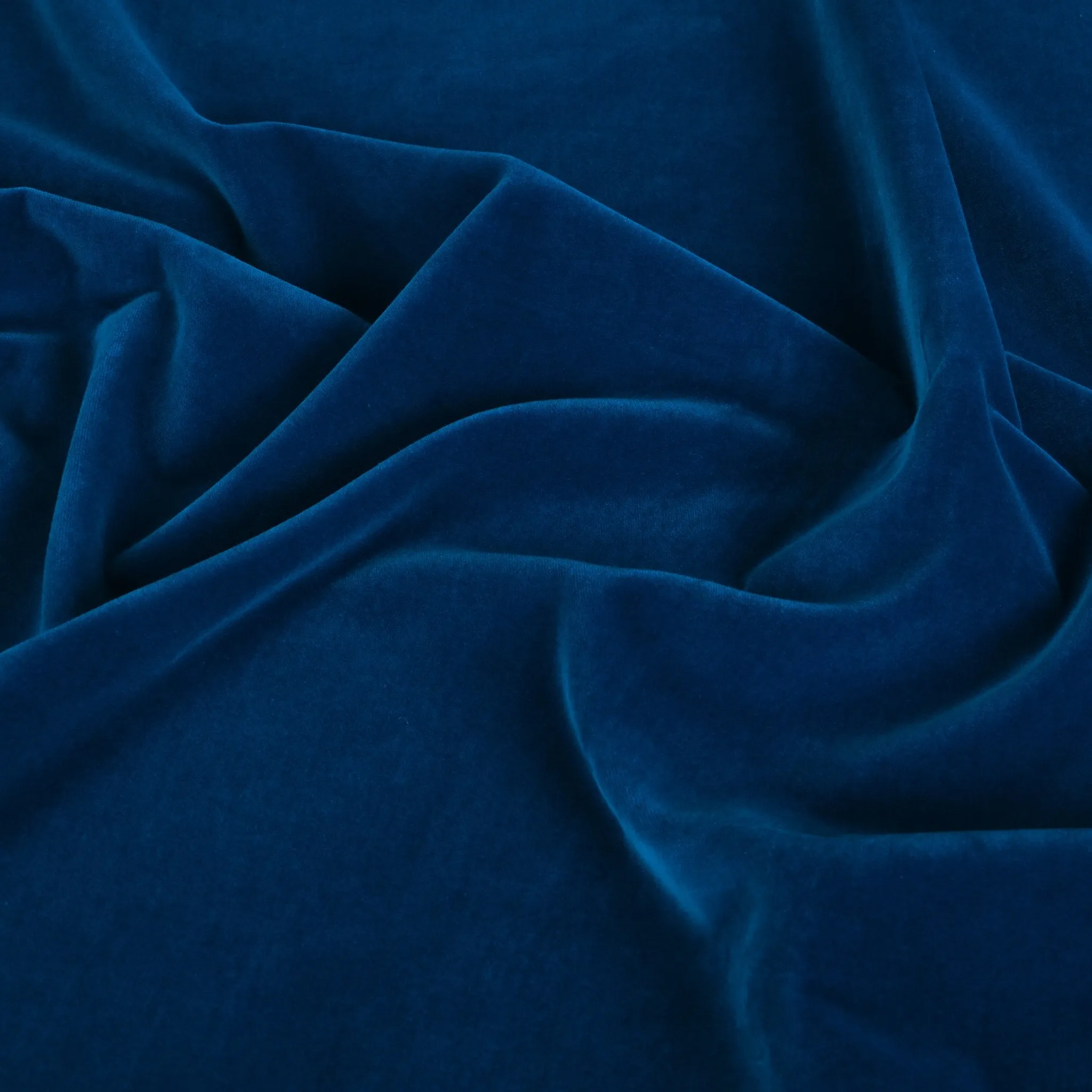 Cobalt Blue Velvet Fabric 6314