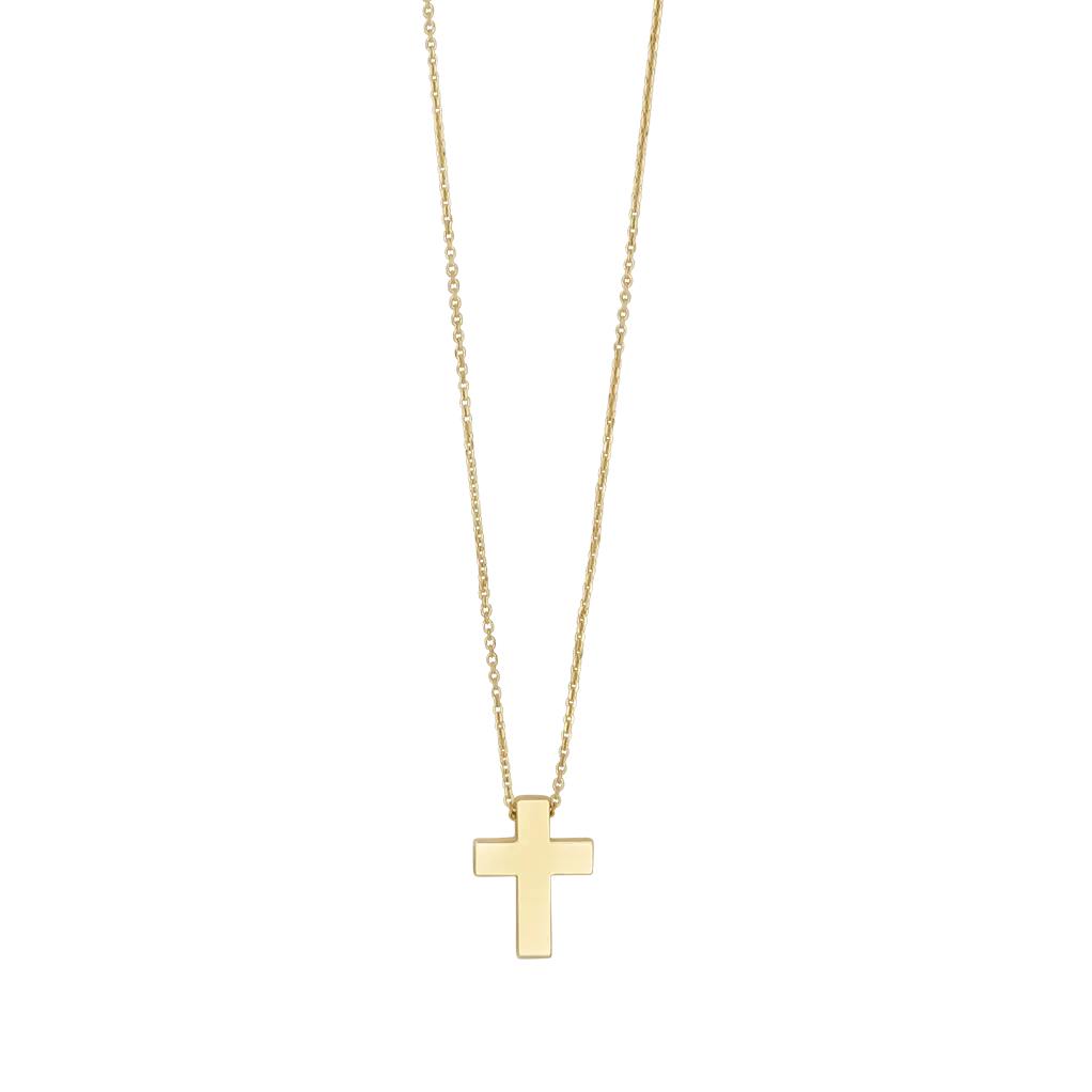 CROSS NECKLACE - GOLD