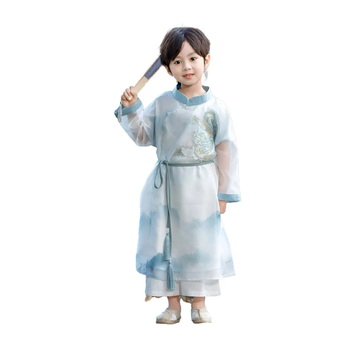 Dragon Embroidered Boys' Hanfu