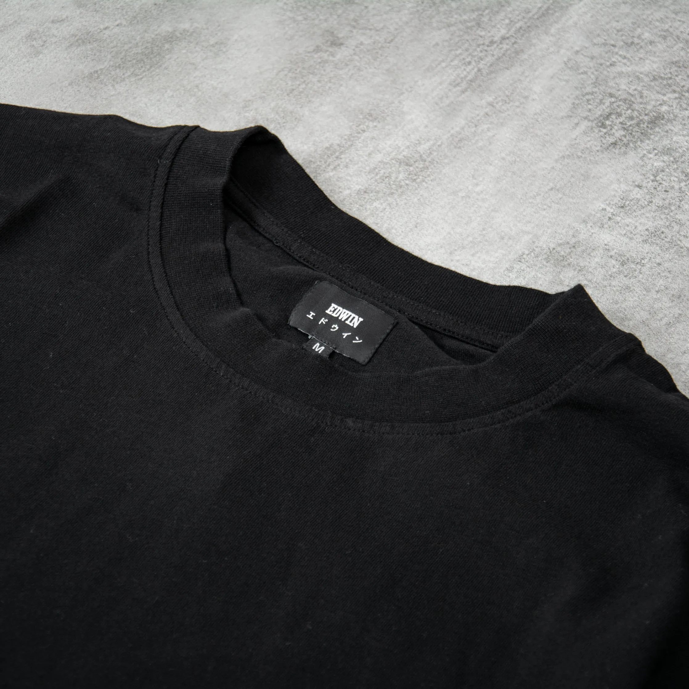 Edwin Oversize Basic Tee - Black