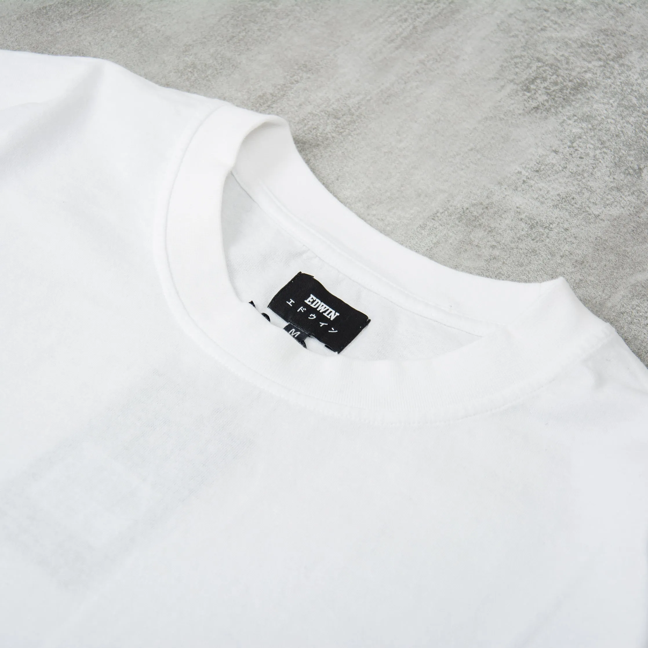 Edwin Oversize Basic Tee - White