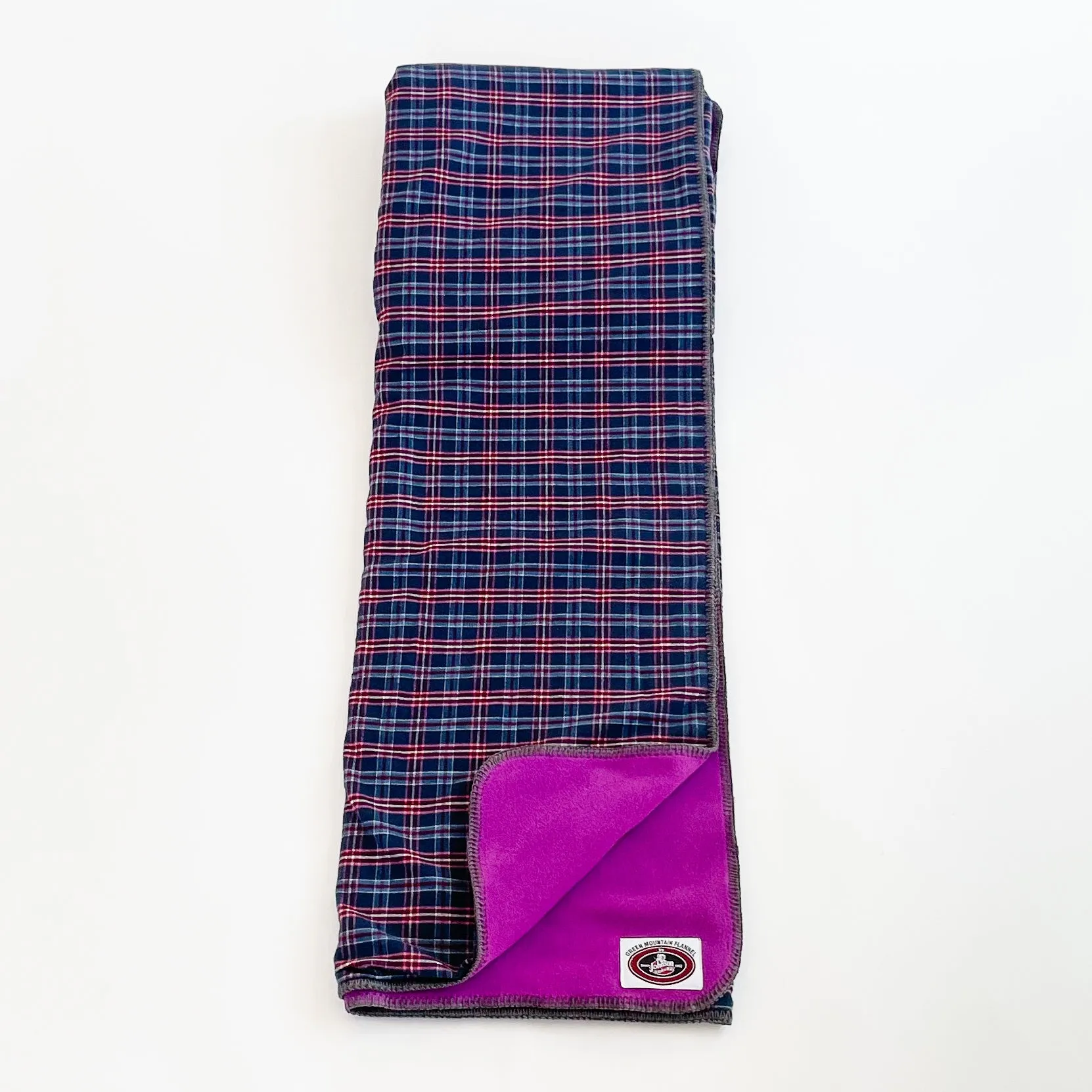 Flannel Throw - Mixed Berry