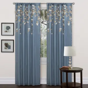 Flower Drops Window Curtain