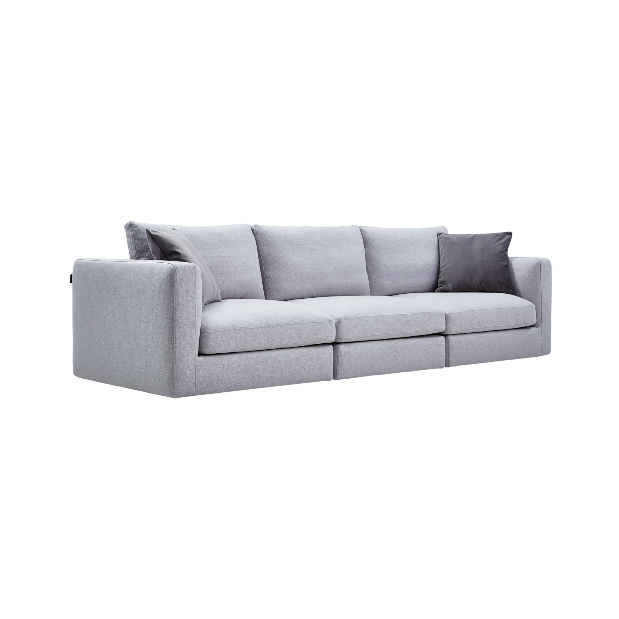 Grove Light Grey Fabric Sofa