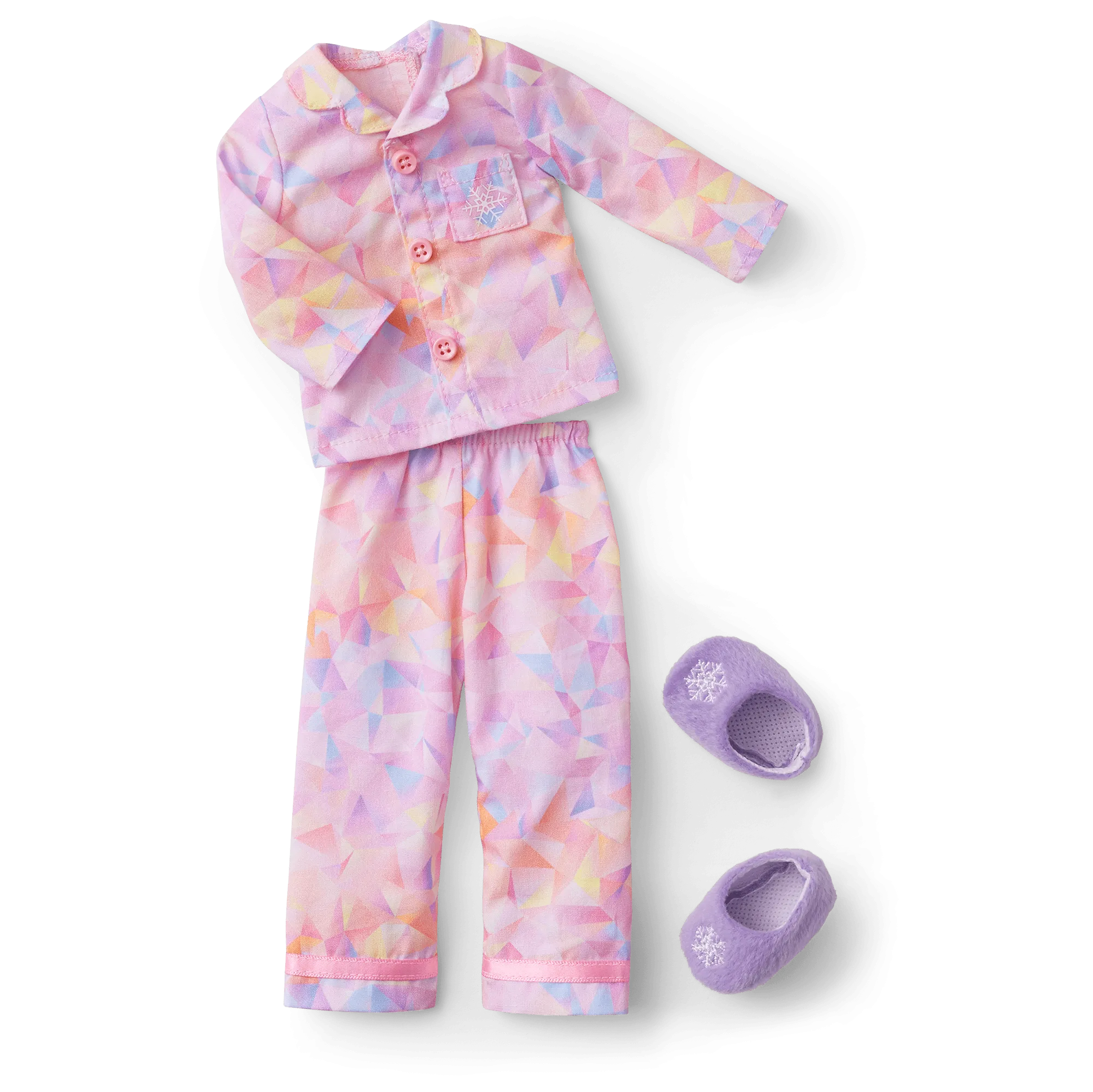 Gwynn’s™ Powder Pink Pajamas for 14.5-inch Dolls