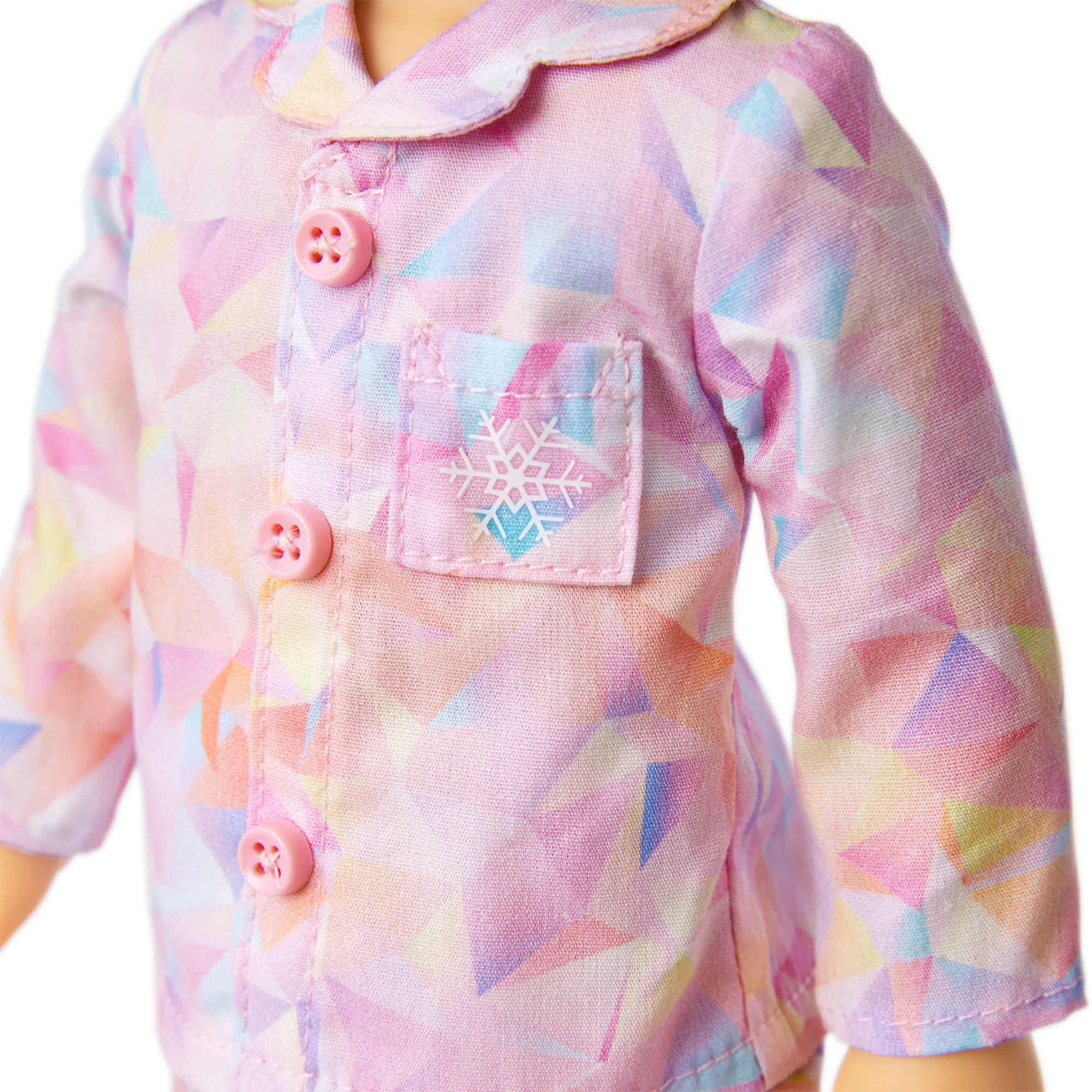 Gwynn’s™ Powder Pink Pajamas for 14.5-inch Dolls