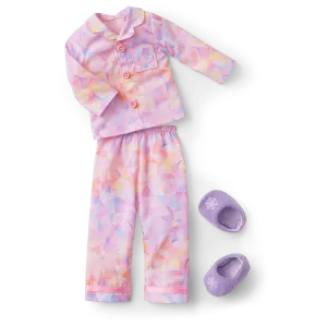 Gwynn’s™ Powder Pink Pajamas for 14.5-inch Dolls