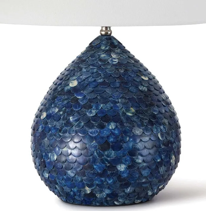 Indigo Siren Table Lamp