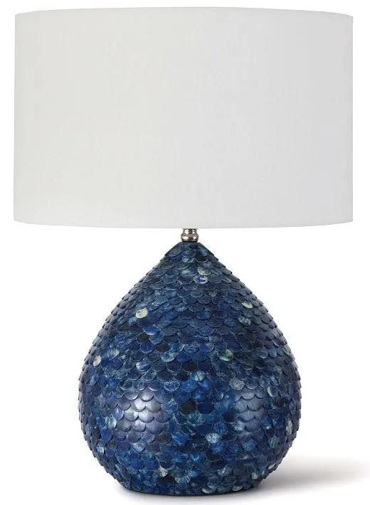 Indigo Siren Table Lamp