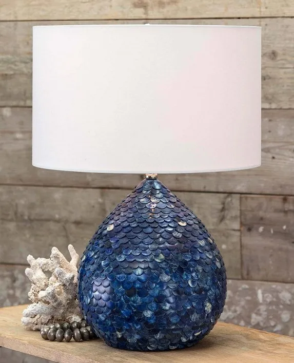 Indigo Siren Table Lamp