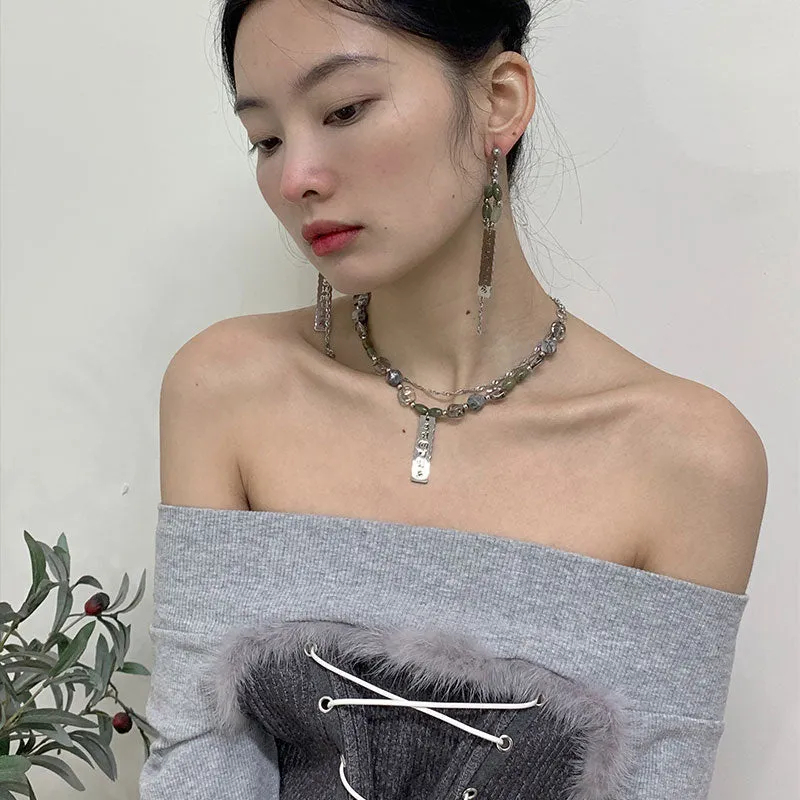 Jiu Xiao 九霄 Nine Heavens New Chinese Style Rune Tag Necklace