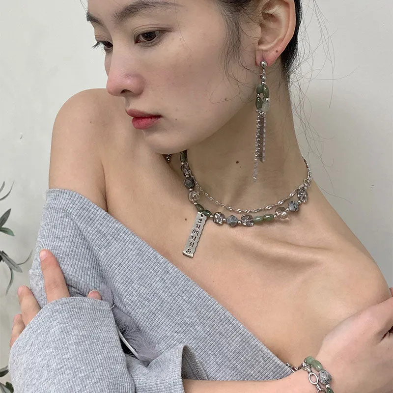 Jiu Xiao 九霄 Nine Heavens New Chinese Style Rune Tag Necklace