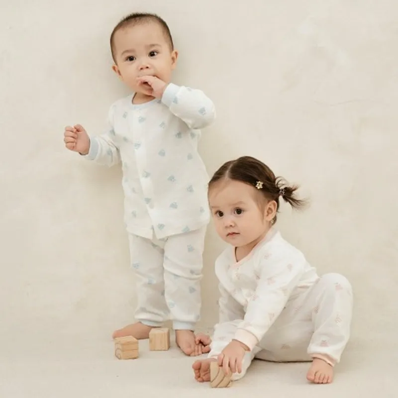 Korean Kids Pajamas Set-Mini Bear