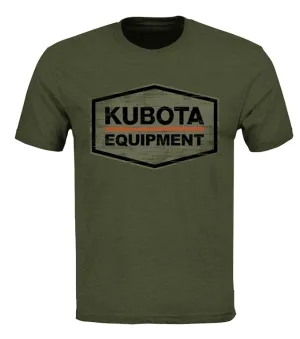 Kubota Equipment TShirt in Military Green