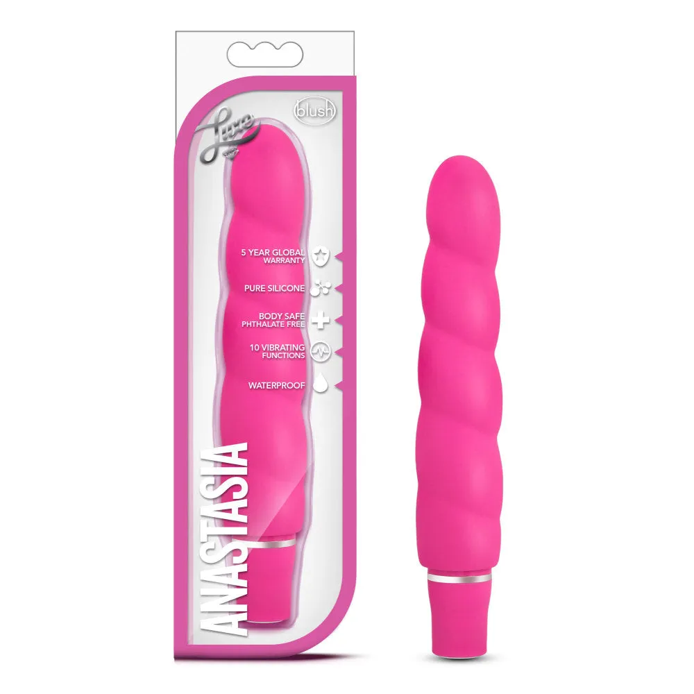 Luxe By Blush® | Anastasia Pink 6.5-Inch Vibrator