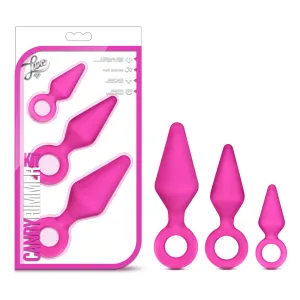 Luxe By Blush® | Candy Rimmer Kit Fuchsia Anal Plug With Handle