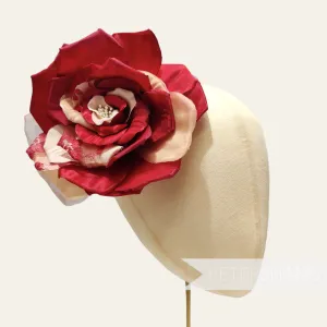 'Madisyn' 14cm Lace, Silk, Tulle, Satin and Organza Large Millinery Flower