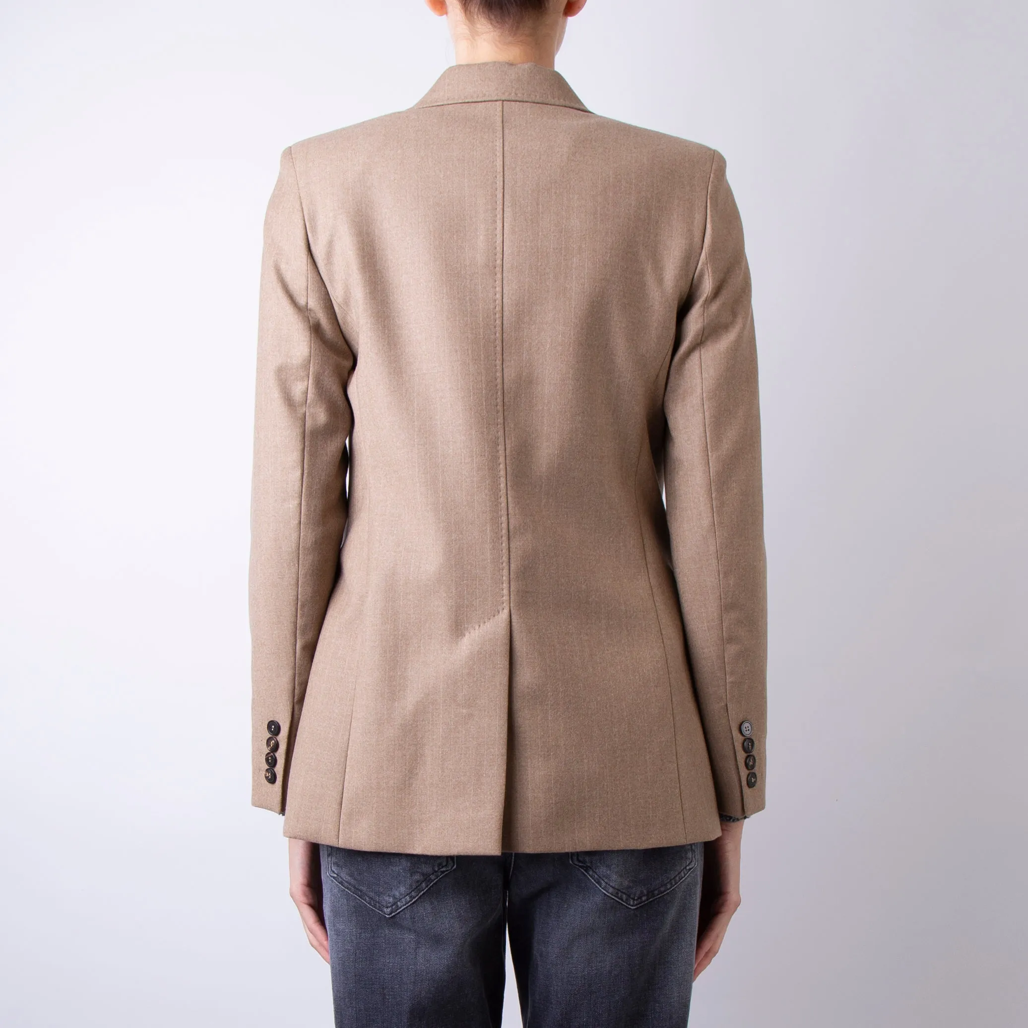 MAX MARA STUDIO BLAZER 2426046052600 009 BEIGE