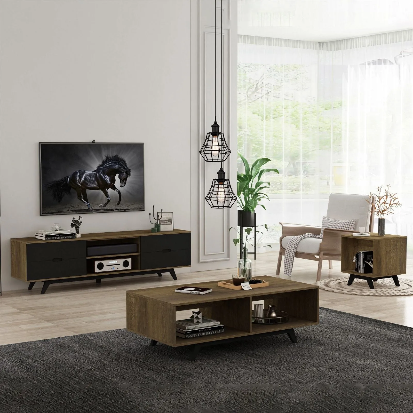 Metro Coffee Table Dark Oak by Tauris™