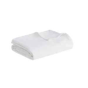 New - Full/Queen 100% Cotton Gauze Bed Blanket White - Clean Spaces