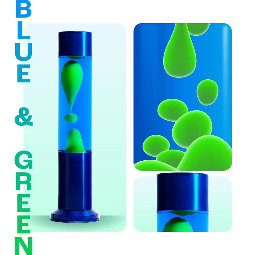 Nova Baby Colour Lava Lamp Blue/Green