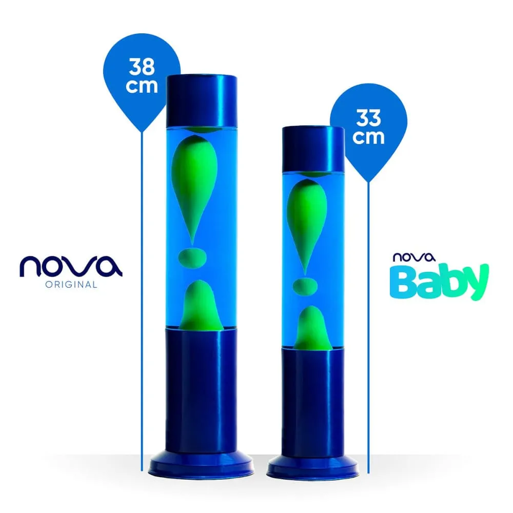 Nova Baby Colour Lava Lamp Blue/Green