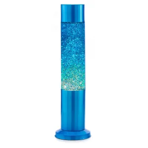 Nova Colour Glitter Lamp Blue