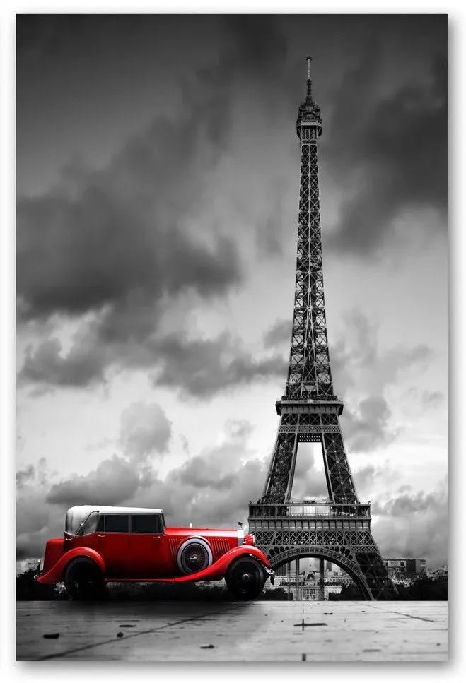 Paris Monuments Glass Wall Art 24"x36"