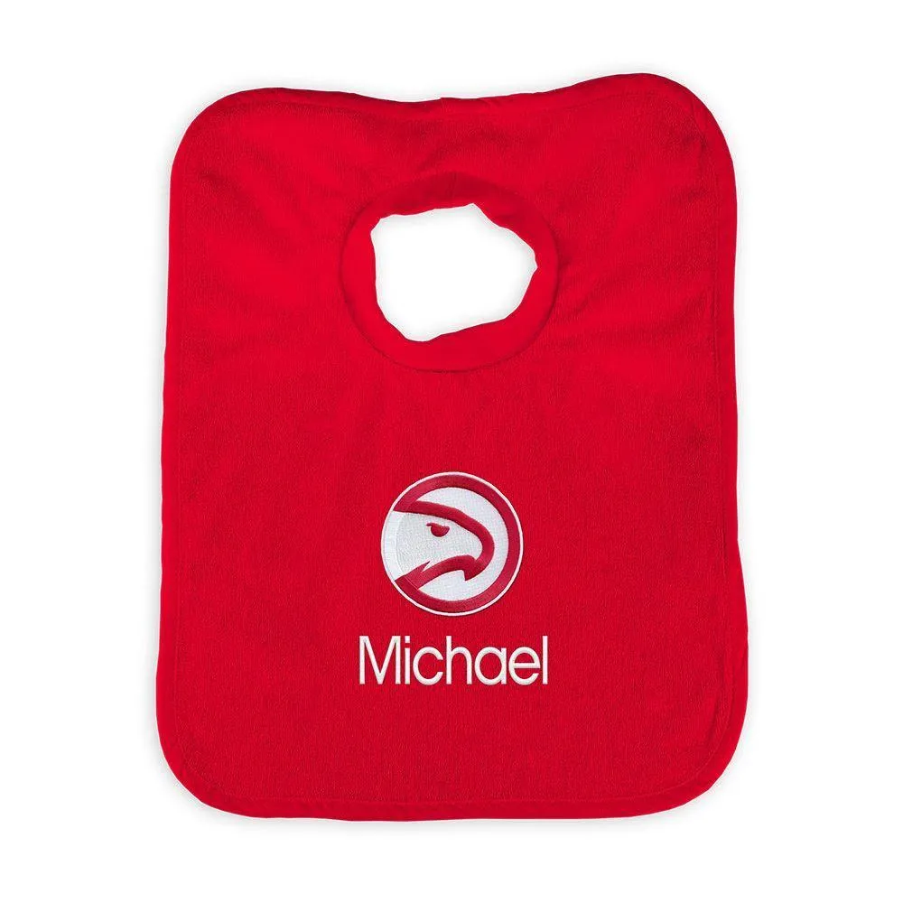 Personalized Atlanta Hawks Pullover Bib