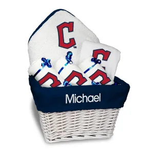 Personalized Cleveland Guardians Medium Basket - 6 Items