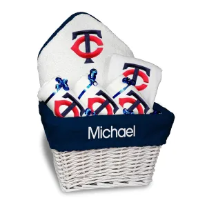 Personalized Minnesota Twins Medium Basket - 6 Items