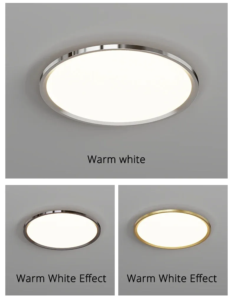 QIYI Qura Ultrathin Multi-Shaped Modern LED Ceiling / Pendant Lights