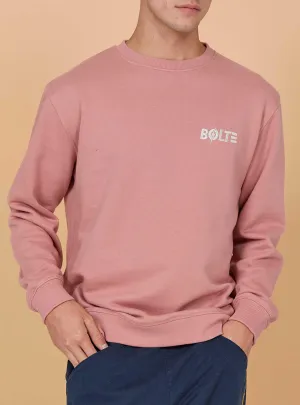 REGULAR SWEATSHIRT WITH LOGO EMBROIDERED