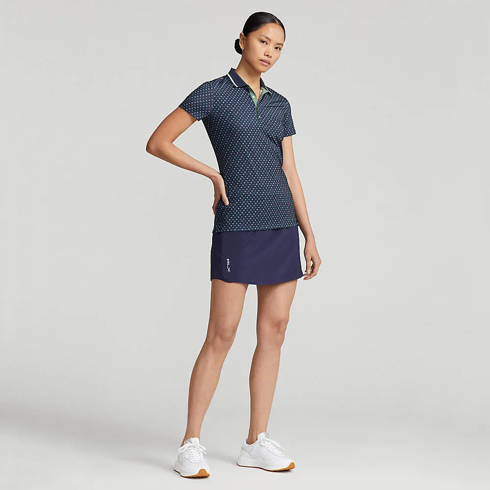 RLX Ralph Lauren Women's Printed Airflow Polo Golf Shirt - Sport Diamond