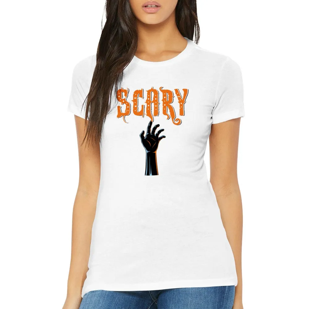 Scary Premium Womens Crewneck T-shirt