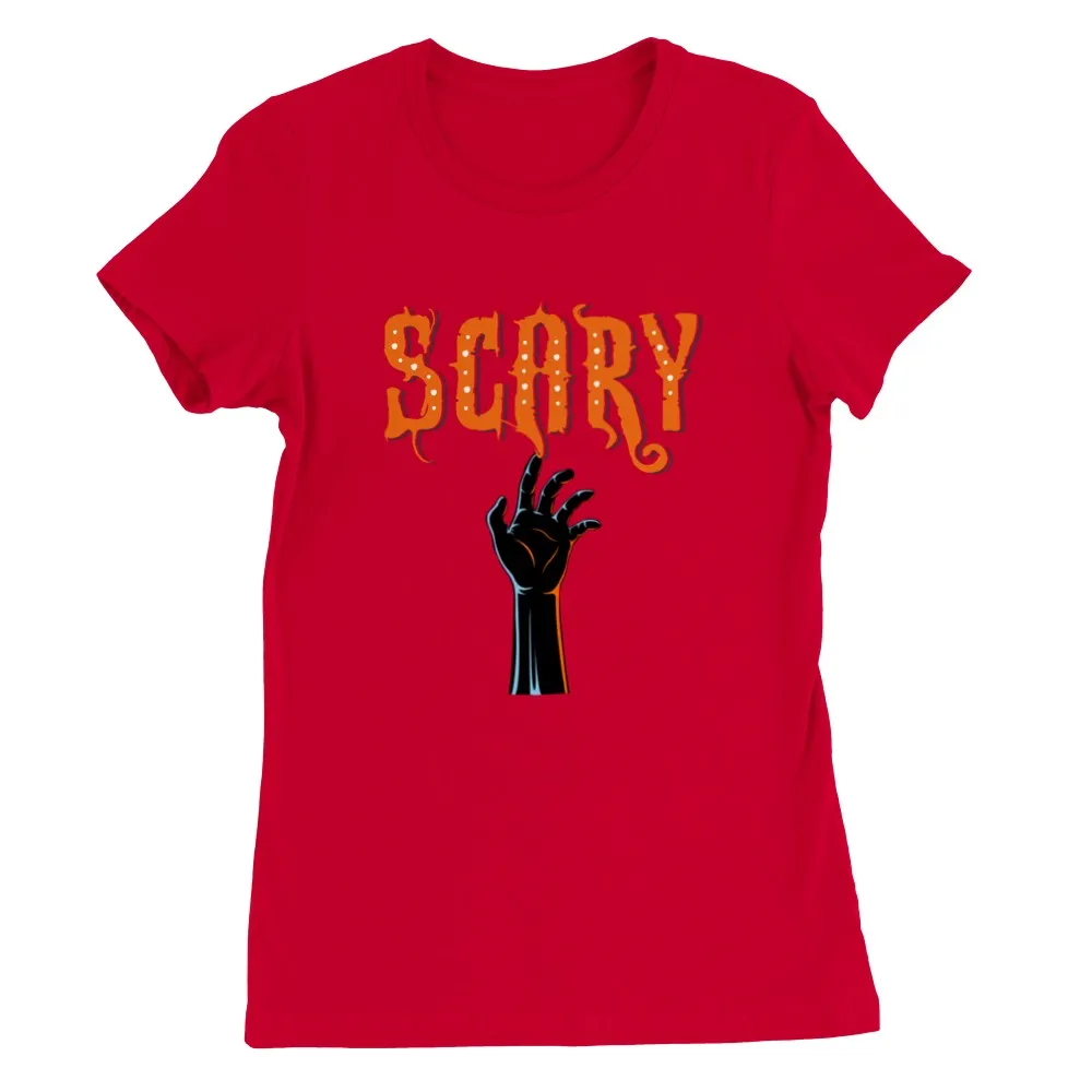 Scary Premium Womens Crewneck T-shirt