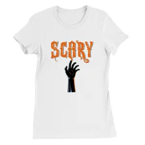 Scary Premium Womens Crewneck T-shirt